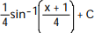 <strong>Choose the one alternative that best completes the statement or answers the question. Evaluate the integral - </strong> A) B) C) D)