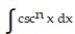 <strong>Use integration by parts to establish a reduction formula for the integral. - , n \neq 1</strong> A) B) C) D)