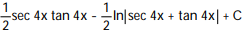 Evaluate the integral. -  A)   B)   C)   D)  