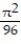  Solve the problem. -Find the volume generated by revolving the curve y = cos 4x about the x-axis, 0  \le  x  \le    \pi / 48 A)    +   B)    +   C)    D)    +   