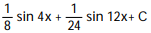 Evaluate the integral. -  A)   B)   C)   D)  