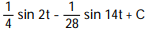 Evaluate the integral. -  A)   B)   C)    D)  