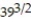 Integrate the function. -  A)    B)    - 39 C)    D)   