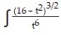 Integrate the function. -  dt A)   B)    C)   D)  