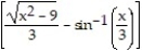 Integrate the function. -  dx A)  3 ln   + C B)    + C C)  3   + C D)  3   + C