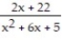 Give the appropriate form of the partial fraction decomposition. -  A)    +   B)    +   C)    +   D)    +  