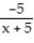 Give the appropriate form of the partial fraction decomposition. -  A)    +   B)    +   C)    +   D)    +  