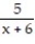Give the appropriate form of the partial fraction decomposition. -  A)    +   B)    +   C)    +   D)    +  