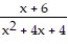 Give the appropriate form of the partial fraction decomposition. -  A)    +   B)    +   C)    +   D)    +  