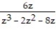 Give the appropriate form of the partial fraction decomposition. -  A)    +   B)    +   +   C)    +   D)    +   +  