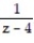 Give the appropriate form of the partial fraction decomposition. -  A)    +   B)    +   +   C)    +   D)    +   +  