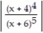 Express the integrand as a sum of partial fractions and evaluate the integral. -  dx A)  ln   + C B)  ln   + C C)  ln   + C D)  ln   + C