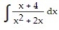 Express the integrand as a sum of partial fractions and evaluate the integral. -  A)    ln   + C B)  ln   + C C)  2 ln   + C D)    ln   + C