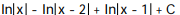 Express the integrand as a sum of partial fractions and evaluate the integral. -  dx A)   B)    C)   D)  