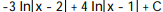 Express the integrand as a sum of partial fractions and evaluate the integral. -  dx A)   B)    C)   D)  