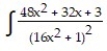 Express the integrand as a sum of partial fractions and evaluate the integral. -   dx A)    B)    C)   D)  