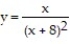  Solve the problem by integration. -Find the volume generated by revolving the first-quadrant area bounded by   and   about the   A)      \pi  B)      \pi  C)      \pi  D)      \pi