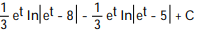 Evaluate the integral. -  A)    B)   C)    D)  