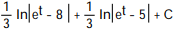Evaluate the integral. -  A)    B)   C)    D)  