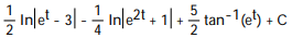 Evaluate the integral. -  A)    B)    C)   D)  