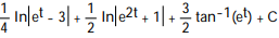 Evaluate the integral. -  A)    B)    C)   D)  
