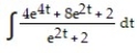 Evaluate the integral. -  A)    B)    C)   D)  