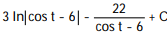 Evaluate the integral. -  A)   B)   C)   D)   
