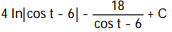 Evaluate the integral. -  A)   B)   C)   D)   