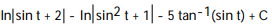 Evaluate the integral. -  A)   B)    C)   D)  