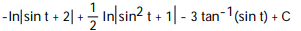 Evaluate the integral. -  A)   B)    C)   D)  