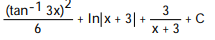 Evaluate the integral. -   dx A)    B)   C)    D)  