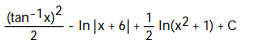 Evaluate the integral. -   dx A)    B)   C)   D)   