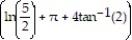  Solve the problem. -Find the area of the region bounded by the curves y =   , y =   , and x = 0. Round to 3 decimal places. A)       \approx  2.264 B)       \approx  2.493 C)       \approx  2.122 D)       \approx  2.351 