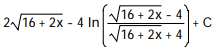 Evaluate the integral. -  A)   B)   C)   D)  