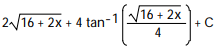 Evaluate the integral. -  A)   B)   C)   D)  
