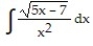 Evaluate the integral. -  A)   B)   C)   D)  