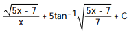 Evaluate the integral. -  A)   B)   C)   D)  