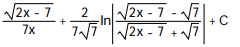 Evaluate the integral. -  A)   B)   C)   D)  