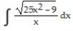 Evaluate the integral. -  A)   B)   C)   D)  