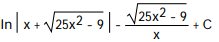 Evaluate the integral. -  A)   B)   C)   D)  