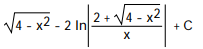 Evaluate the integral. -  A)   B)   C)   D)  