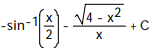 Evaluate the integral. -  A)   B)   C)   D)  