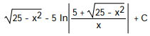 Evaluate the integral. -  A)   B)   C)   D)  