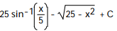 Evaluate the integral. -  A)   B)   C)   D)  