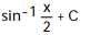 Evaluate the integral. -  A)   B)   C)   D)  