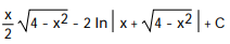 Evaluate the integral. -  A)   B)   C)   D)  