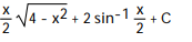 Evaluate the integral. -  A)   B)   C)   D)  