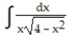 Evaluate the integral. -  A)   B)   C)   D)  