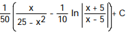 Evaluate the integral. -  A)   B)   C)   D)  