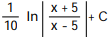 Evaluate the integral. -  A)   B)   C)   D)  